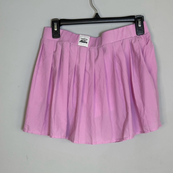 Frankie’s bikini windy tennis skirt with build in shorts, baby pink color, XL - Picture 3 of 8